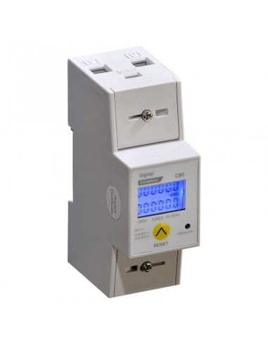 DIGITAL ELECTRIC - 14116 - Sous-Compteur Électrique 80A Digital Electric