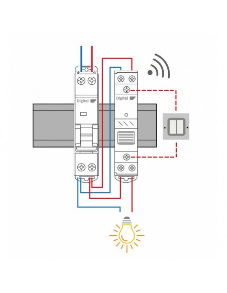Digital Electric - 04912 - Module de commande Wifi