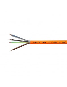 Câble ANTI-FEU CR1C1 5G1,5mm2 - Vente au mètre
