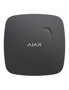 Ajax FireProtect noir | Détecteur fumée et chaleur