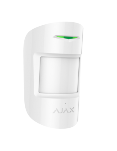 Ajax CombiProtect blanc – Mouvement et vitre | Bricoelect