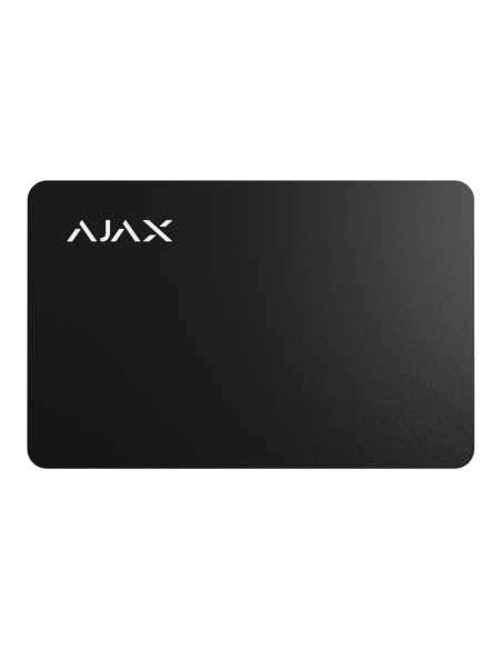 Ajax Pass noir | Carte RFID pour clavier Ajax