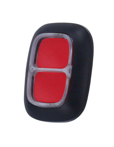 Ajax AJ-DOUBLEBUTTON-B | Bouton de panique noir