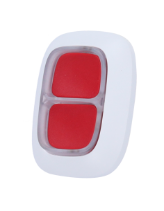Ajax DoubleButton blanc | Bouton panique sans fil