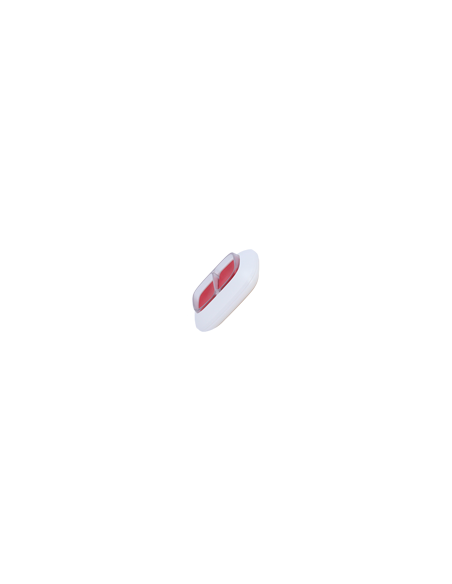 Ajax DoubleButton blanc | Bouton panique sans fil