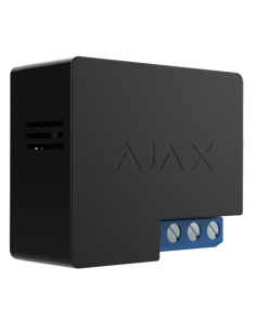 Ajax WallSwitch noir – Relais 110–240 V | Bricoelect