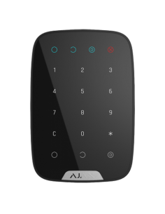 Ajax AJ-KEYPAD-B - Clavier sans fil noir pour alarme Ajax