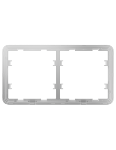 Ajax AJ-FRAME-2 | Cadre LightSwitch 2 postes