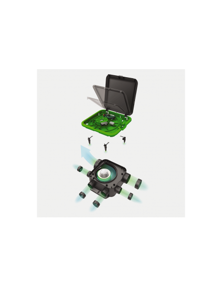Aldes - 11033060 - Kit VMC EasyHOME PureAir compact premium