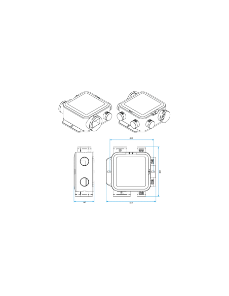 Kit VMC Aldes EasyHOME Hygro Premium HP 11033047