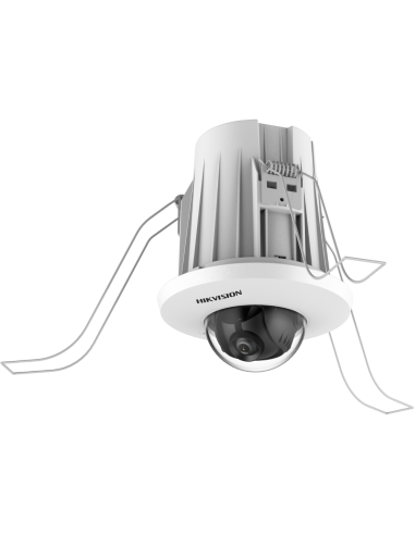 Hikvision - DS-2CD2E43G2-U - Caméra dôme IP encastrable gamme PRO Résolution 4 Mégapixel (2688x1520) Capteur 2.8 mm