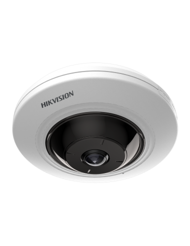 Hikvision - DS-2CD2955FWD-I - Cámara IP Fisheye 5 Mpx (2560×1920) Lente 1.05 mm Fisheye IR LEDs Alcance 8 m