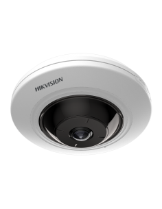 Hikvision - DS-2CD2955FWD-IS - Cámara IP Fisheye 5 Mpx (2560×1920) Lente 1.05 mm Fisheye IR LEDs Alcance 8 m