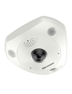 Hikvision - DS-2CD63C5G0E-IS  - Cámara IP Fisheye 12 Mpx (4000×3000) Lente 2 mm Fisheye IR LEDs Alcance 15 m