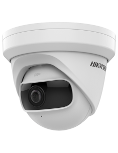 Hikvision - DS-2CD2345G0P-I - Caméra Turret IP panoramique gamme PRO Résolution 4 Mégapixel Objectif 1.68 mm