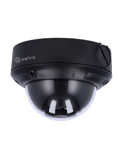 Safire - SF-IPD834ZW-4E-BLACK -  Caméra Dôme IP 4 Megapixel 1/3" Capteur Progressive Scan CMOS